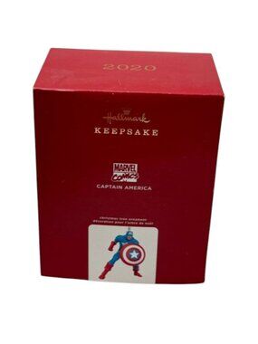 Hallmark Marvel Captain America Ornament 2020 New